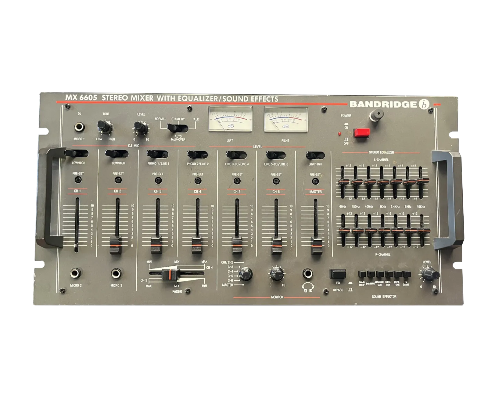MX 6605 Stereo Mixer