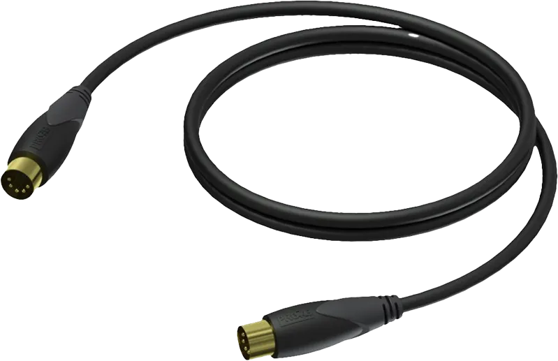 ProCab - Cable Midi 1,5m Noir