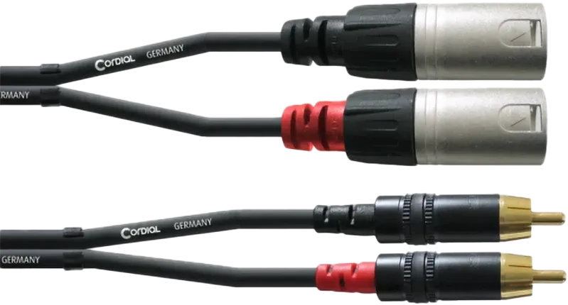 RCA - XLR M Stereo Cordial