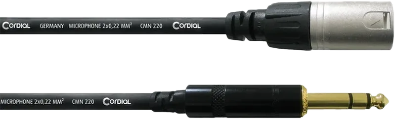 XLR M. - Jack 6.3 Cordial
